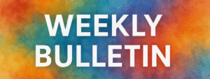 Weekly Parish Bulletin graphic