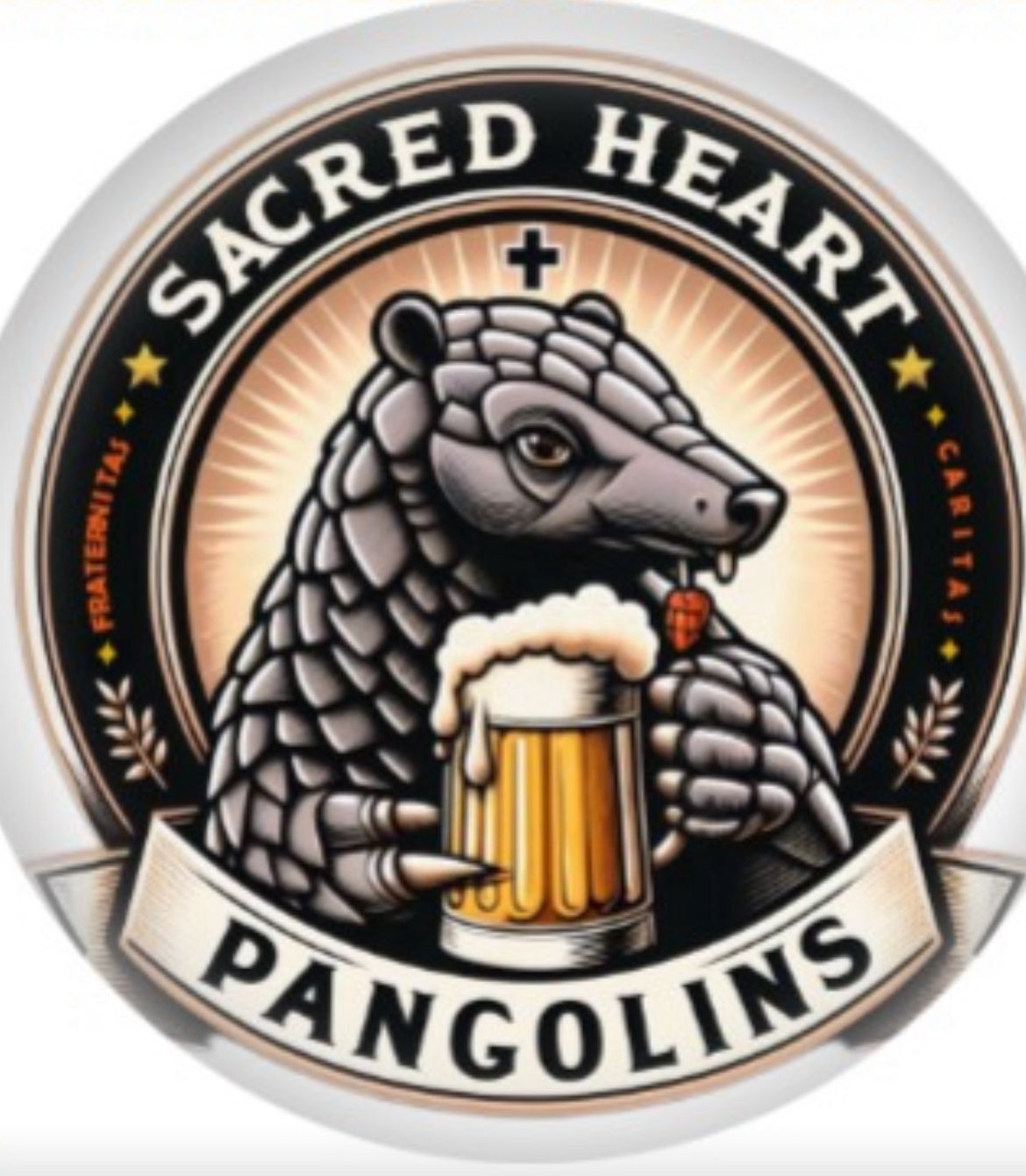 Sacred Heart Pangolins Logo
